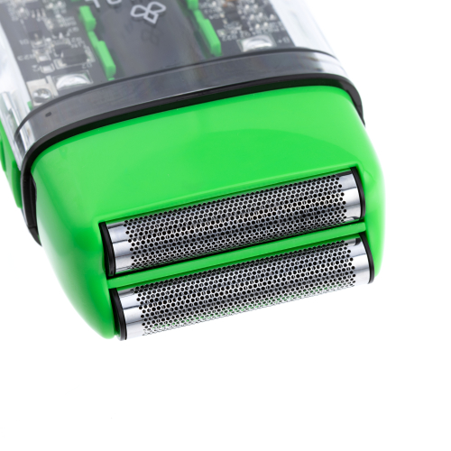 Shaver BARBER STYLE NEON GREEN DEWAL 03-082 Green